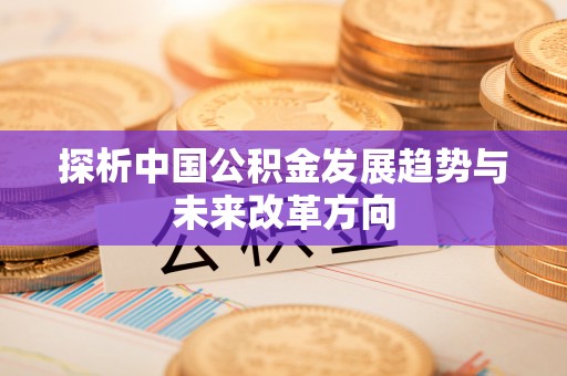 龙泉驿探析中国公积金发展趋势与未来改革方向