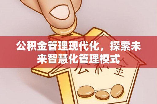 龙泉驿公积金管理现代化，探索未来智慧化管理模式
